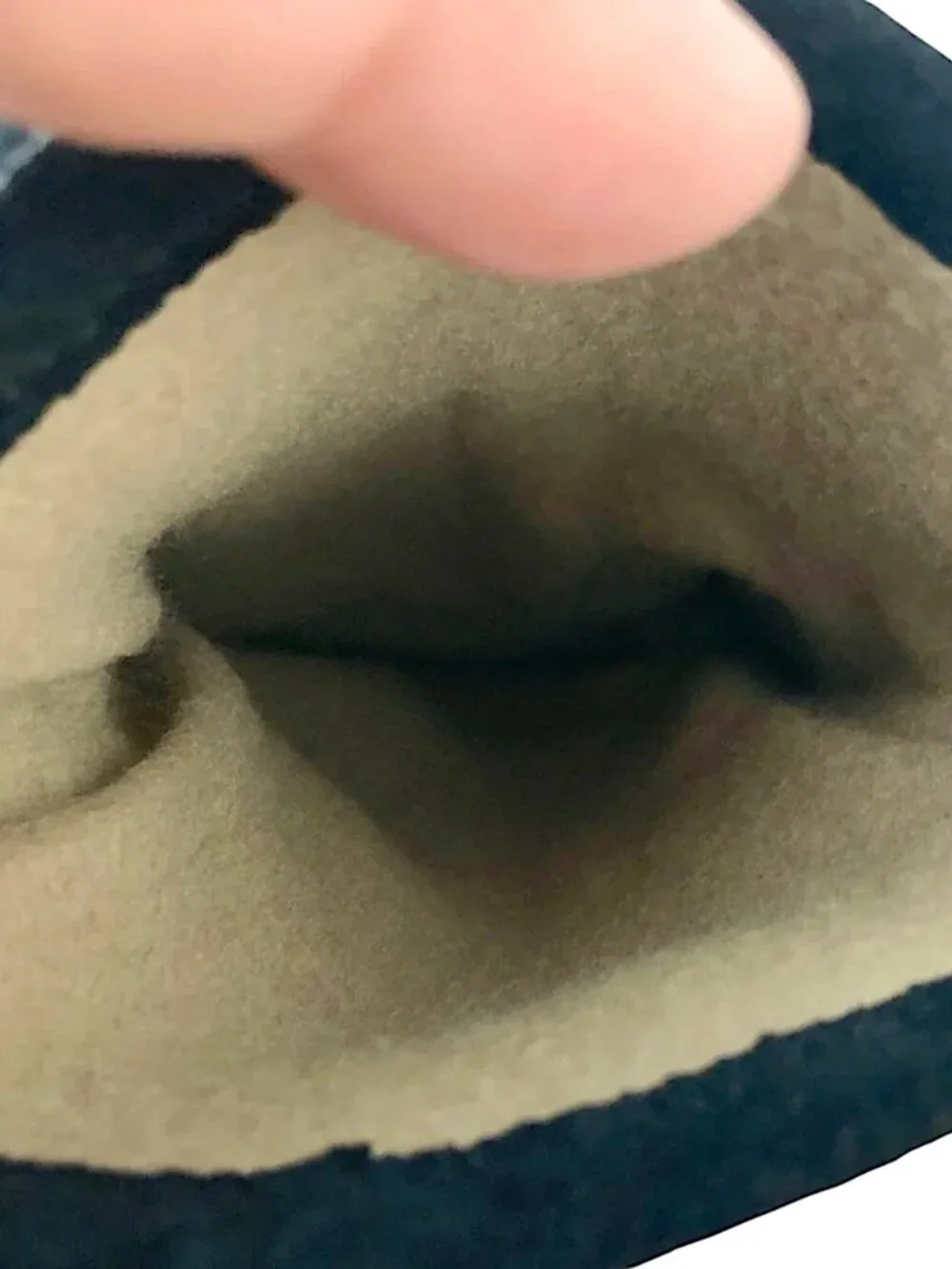 Source Unknown black genuine